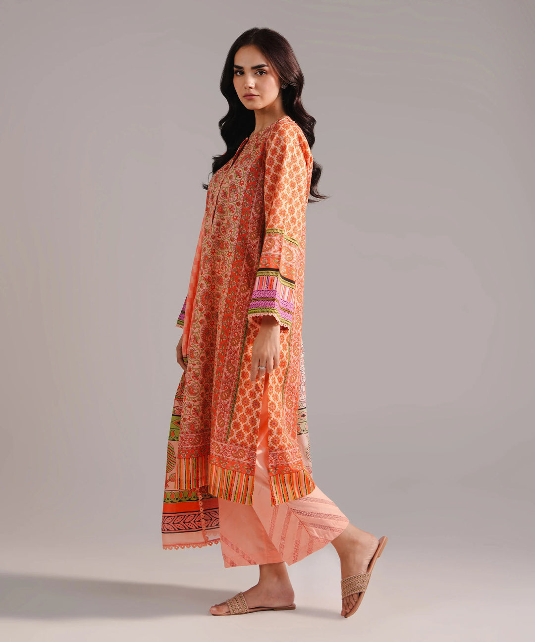 3 Piece - Printed Lawn Suit