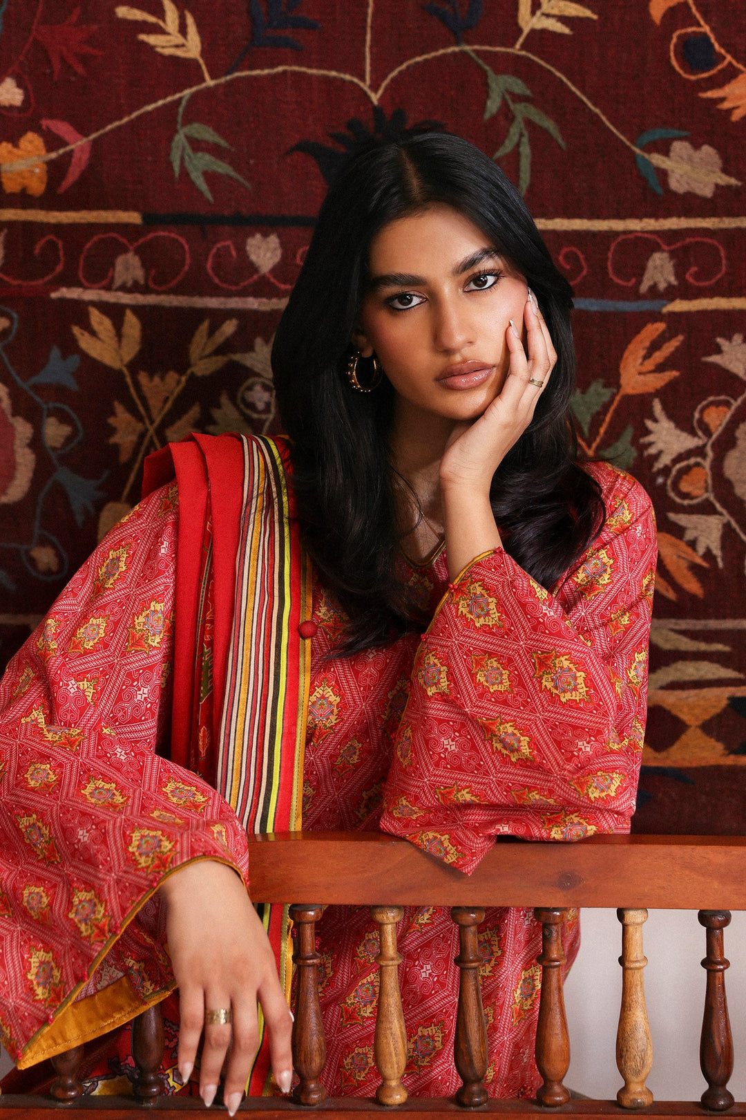 Amaya Unstitched Printed Lawn&