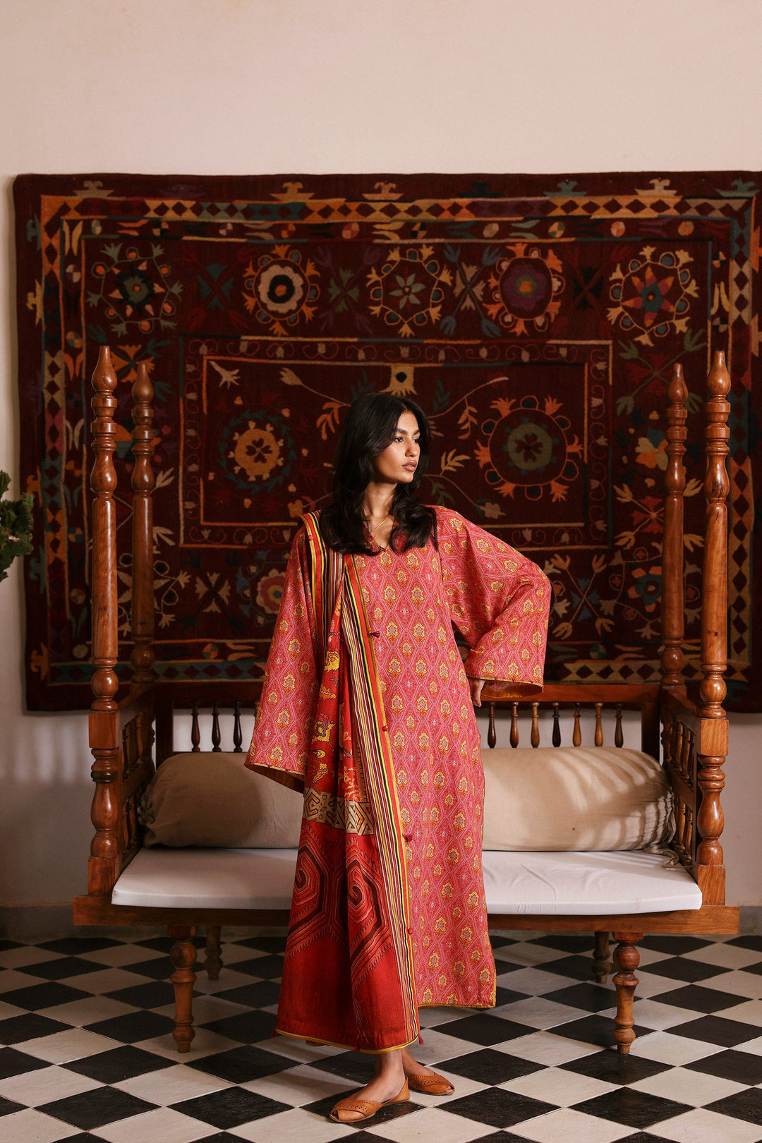 Amaya Unstitched Printed Lawn&