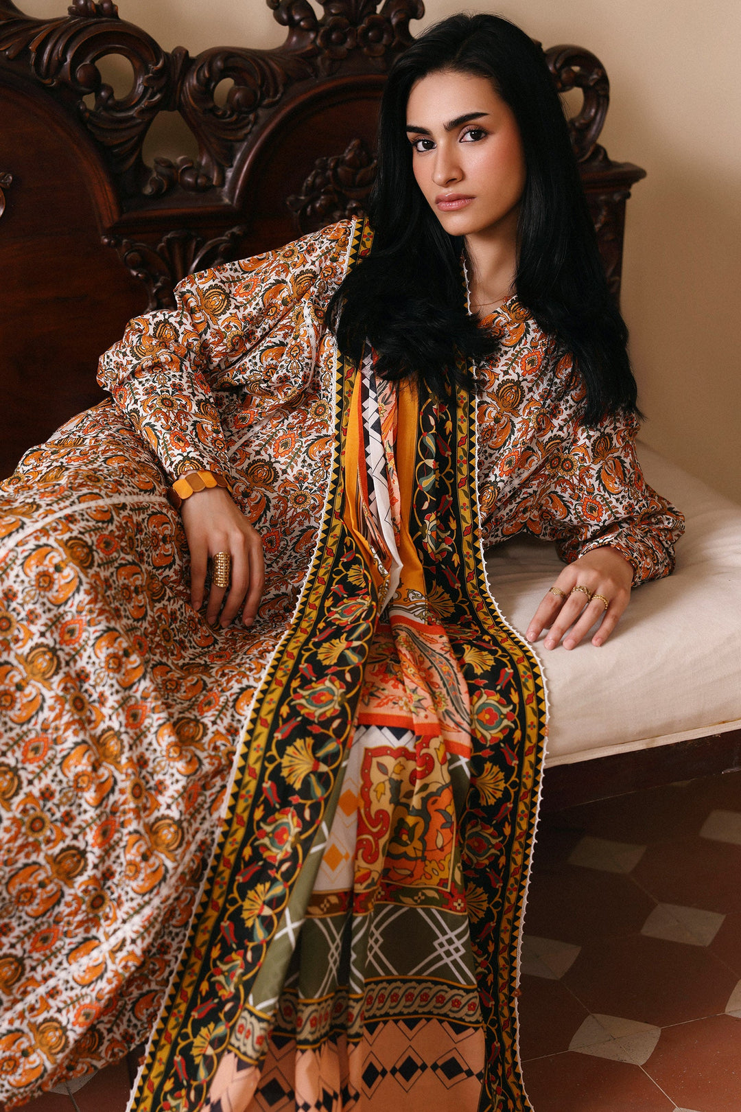 Amaya Unstitched Printed Lawn&