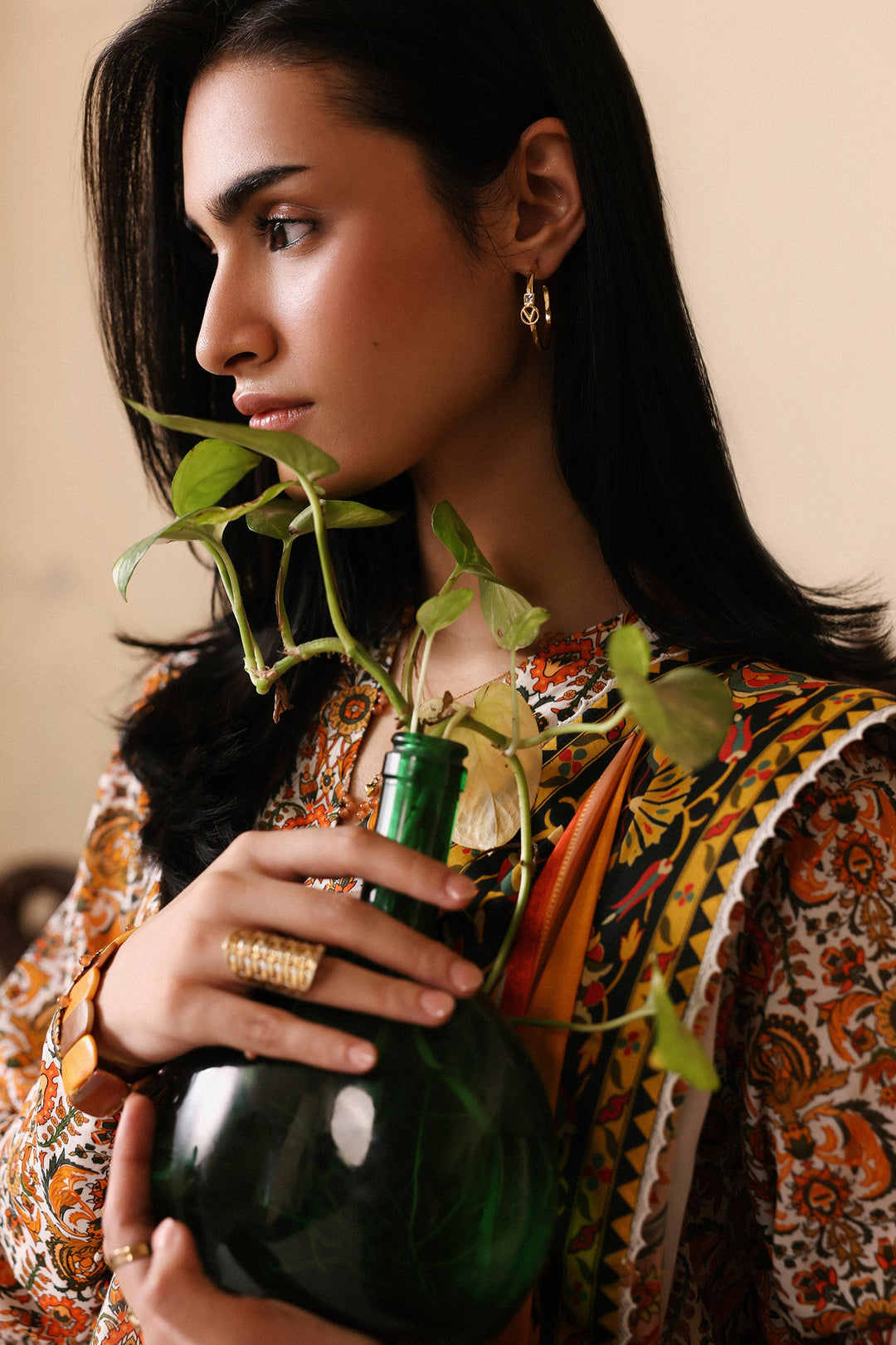 Amaya Unstitched Printed Lawn&