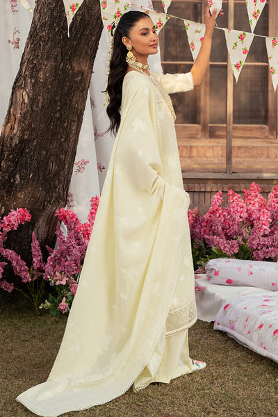 3 PIECE EMBROIDERED JACQUARD