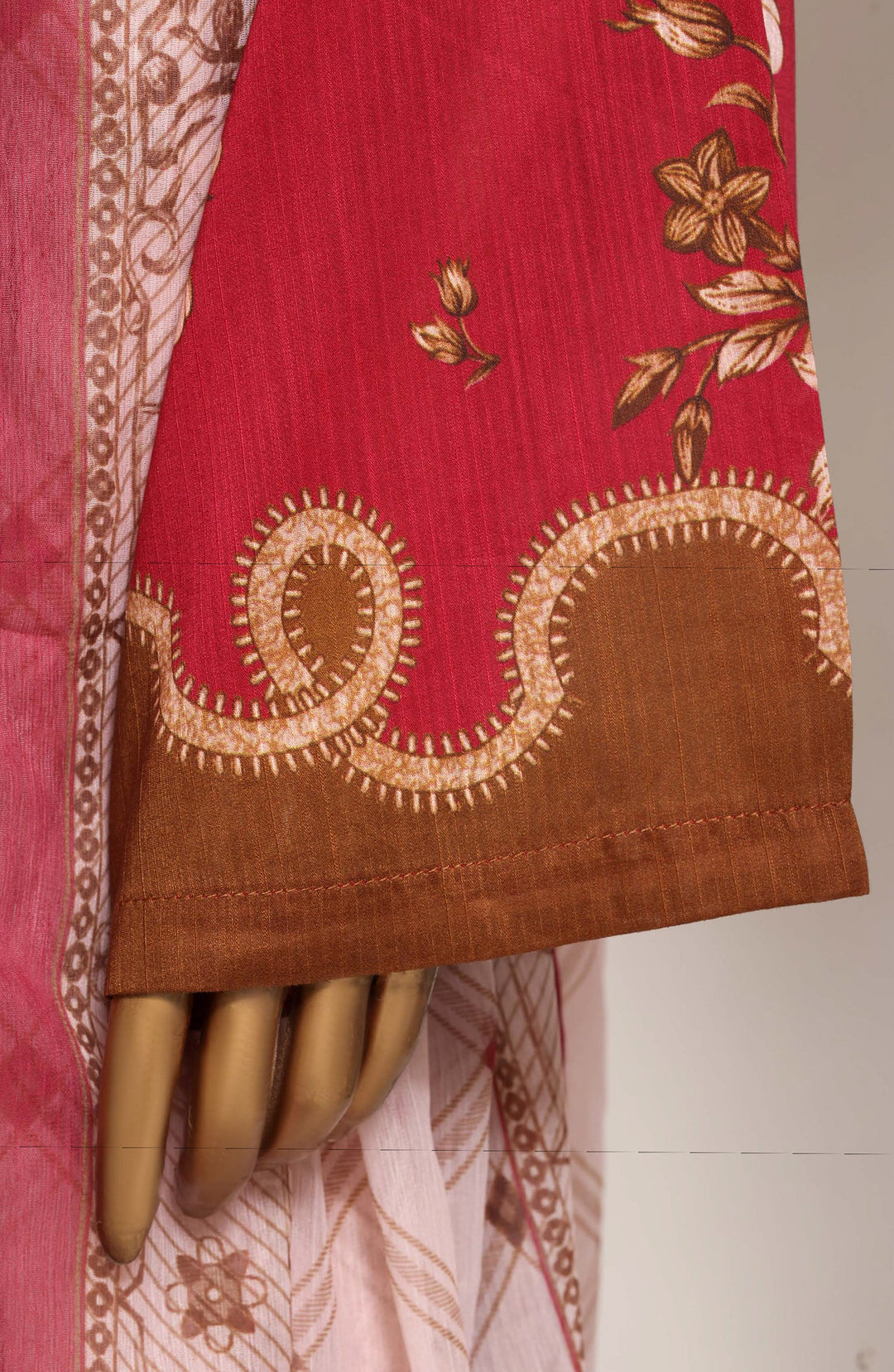 Printed Lawn Stitched 3 Piece Suit