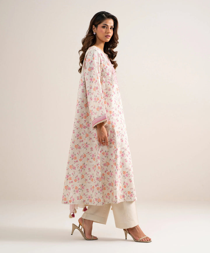 3 Piece - Embroidered Lawn Suit