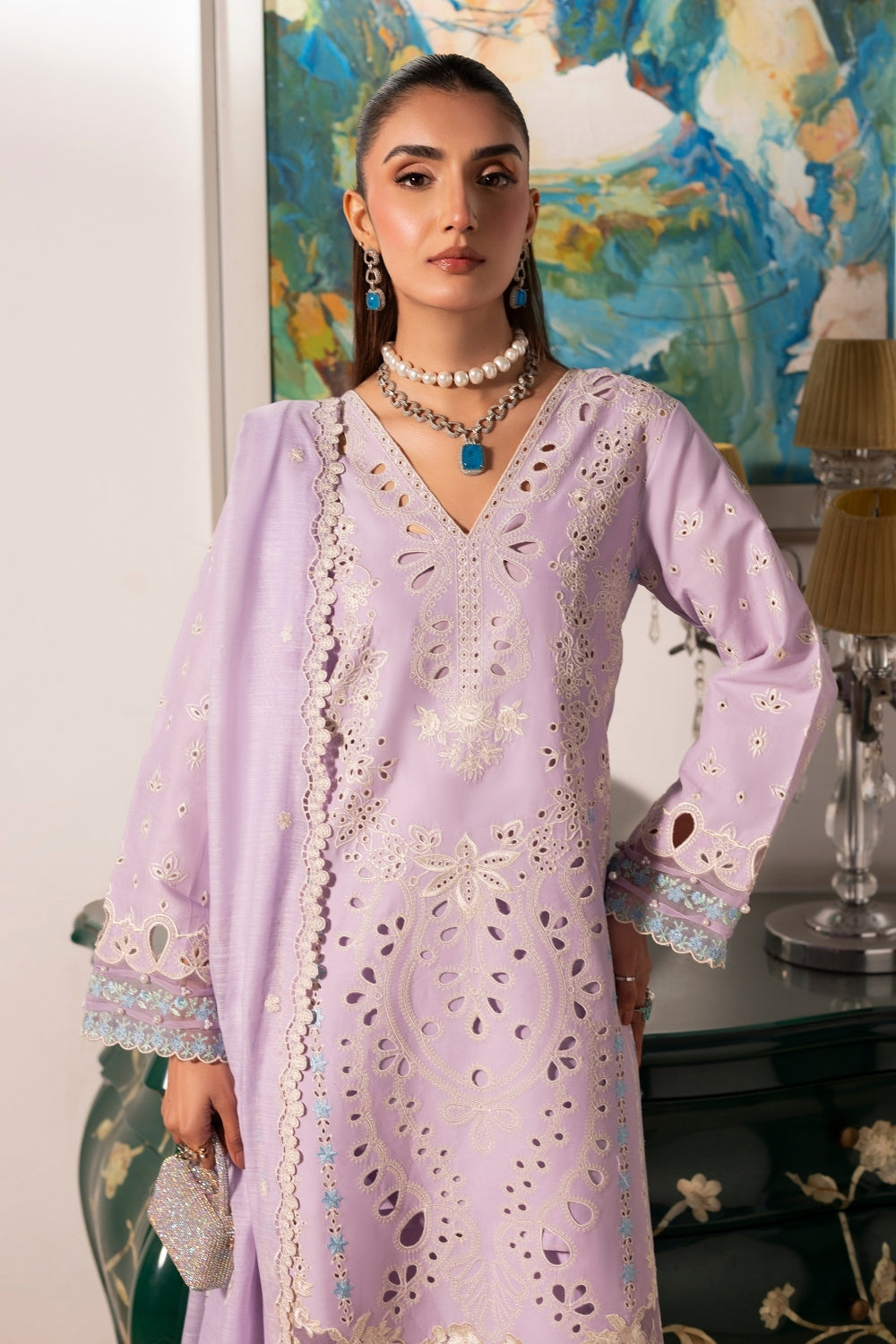 Dil Kash CHIKANKARI  LAWN