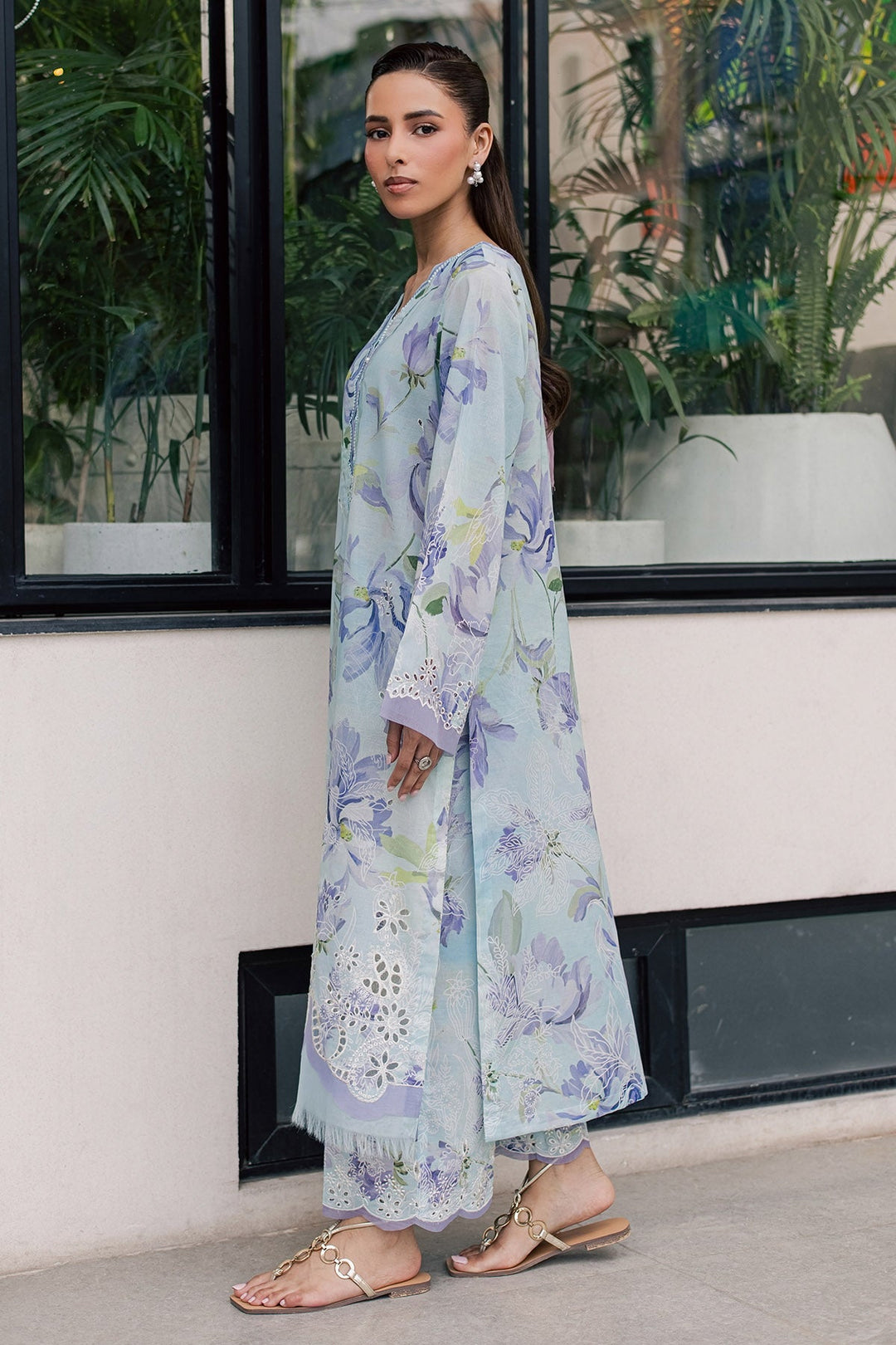 Ballerina Unstitched Lawn 2 piece