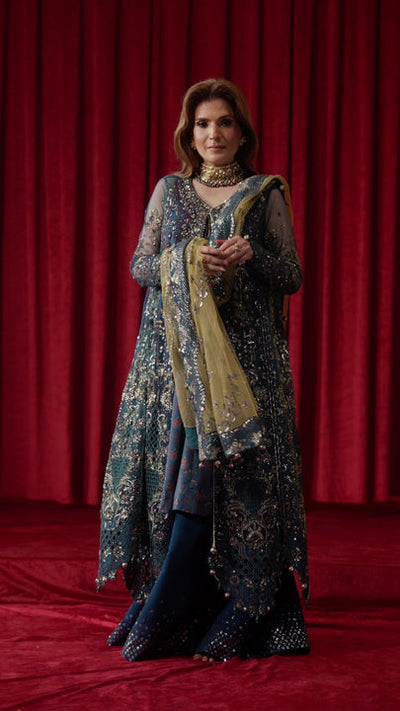 Jhoomro Unstitched Luxury Ensemble