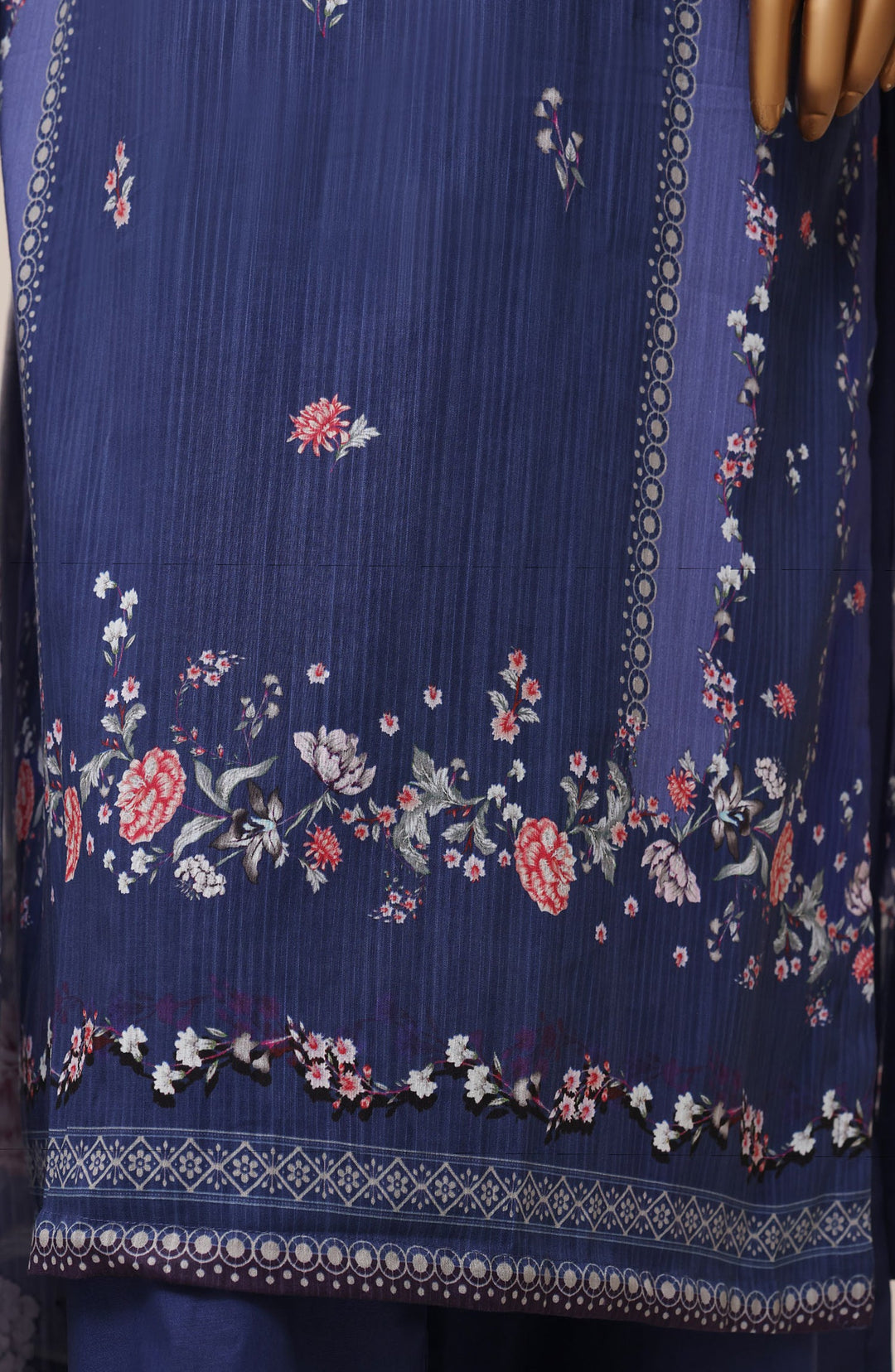 Printed Lawn Stitched 3 Piece Suit