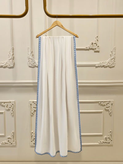 3 Piece - Pure Embroidered Cotton Net Suit