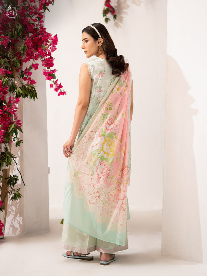 NAAZ E GUL Printed Lawn Unstitched 3 pc