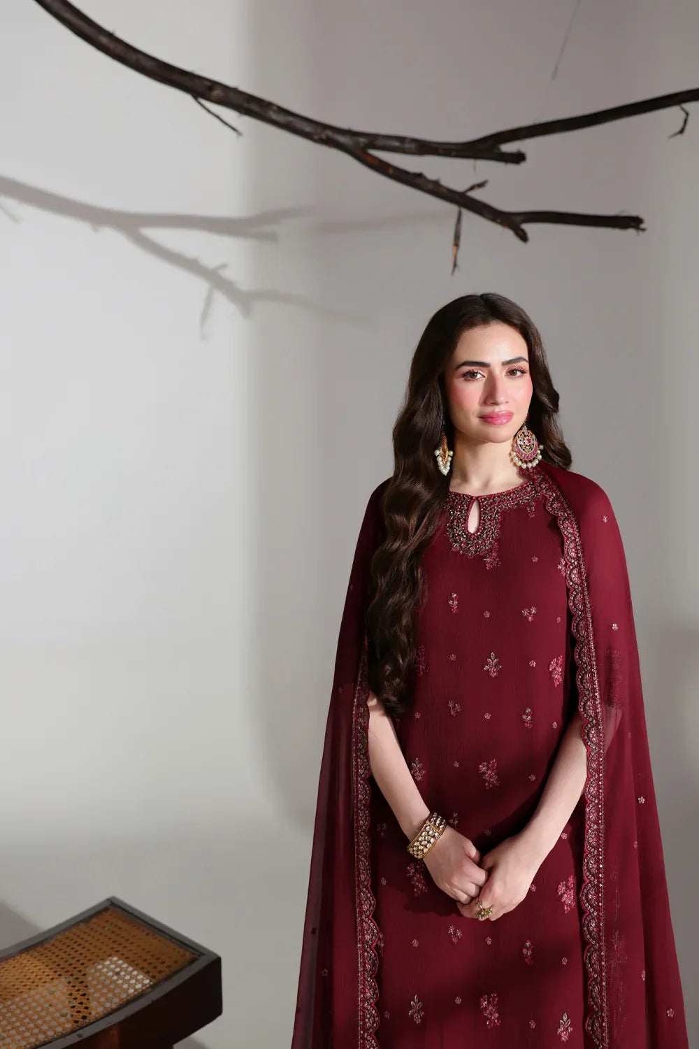 ENSEMBLES Embroidered 3pcs