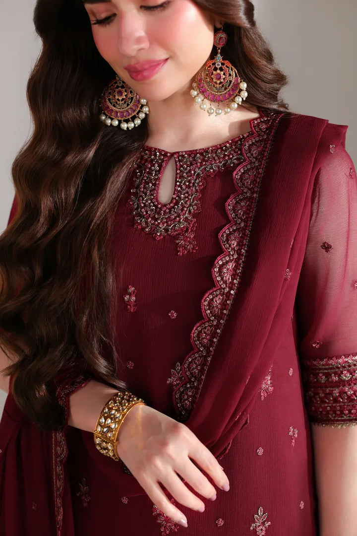 ENSEMBLES Embroidered 3pcs