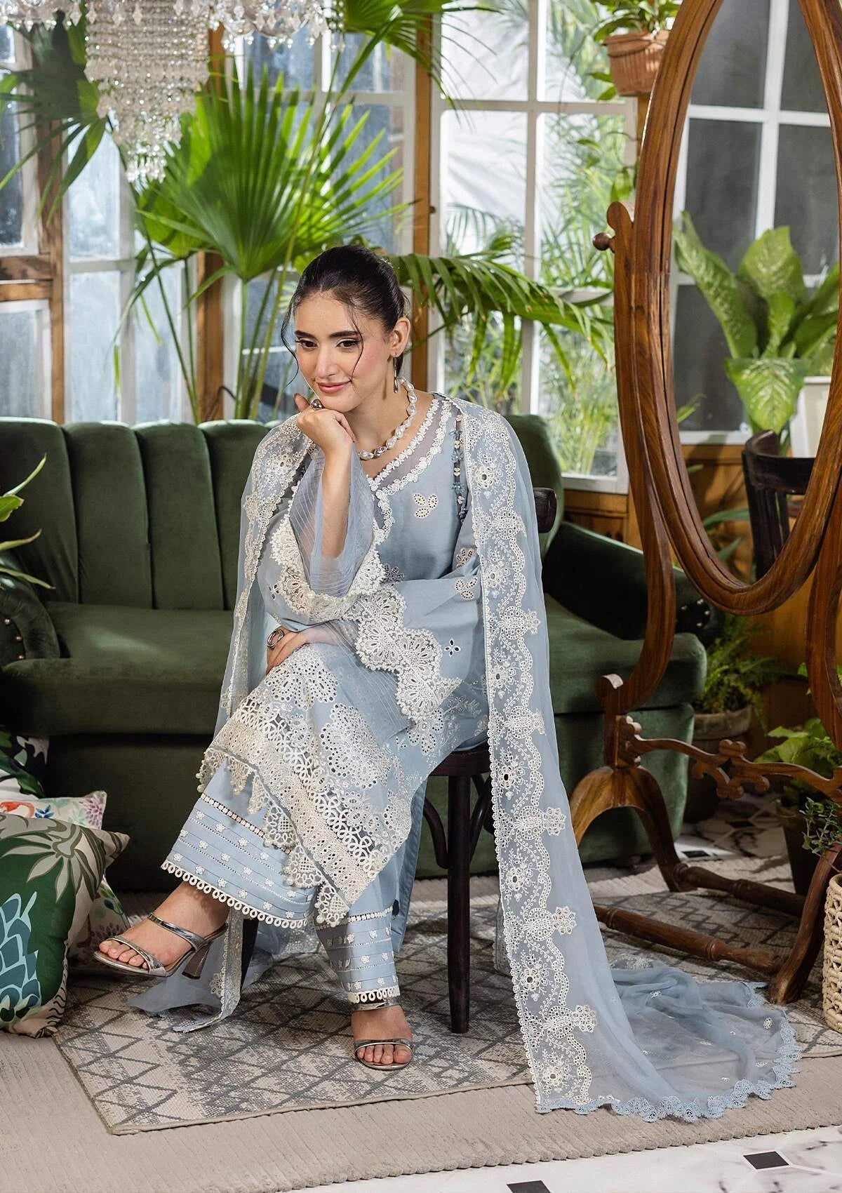 E.Craft Chikankari Lawn