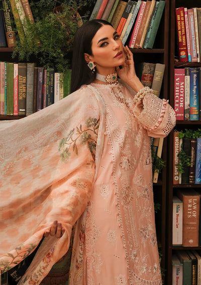 KHAF UNSTITCHED LUXURY LAWN - KLE-03A