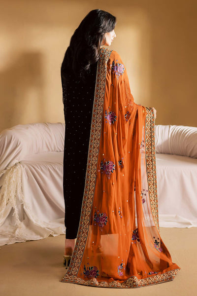 Mukeshkari Embroidered Chiffon