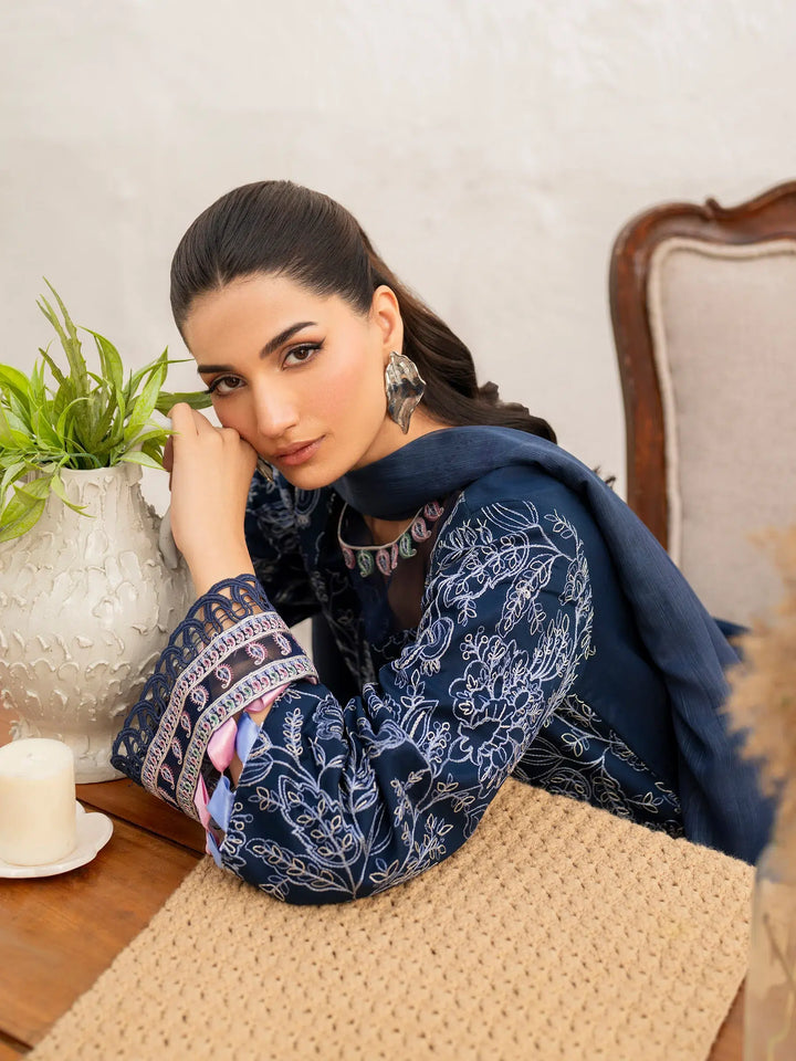 Husn-E-Arah Unstitched Lawn