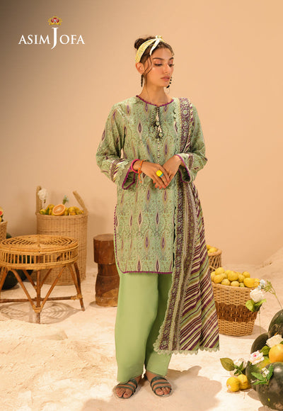 Printed Lawn 3 Pcs