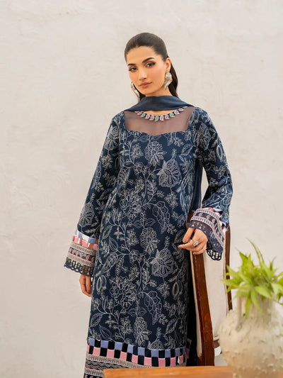 Husn-E-Arah Unstitched Lawn