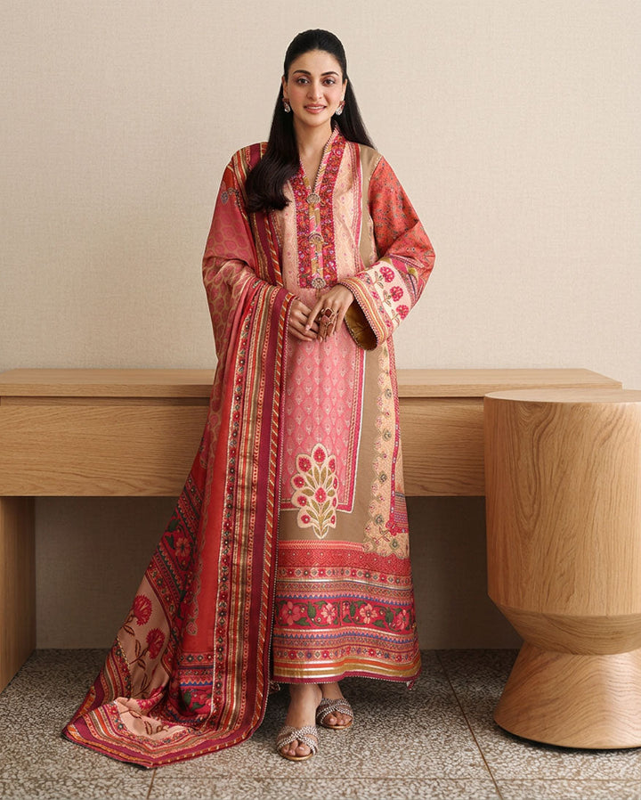 Hemline Nirvana Unstitched 3 Pc