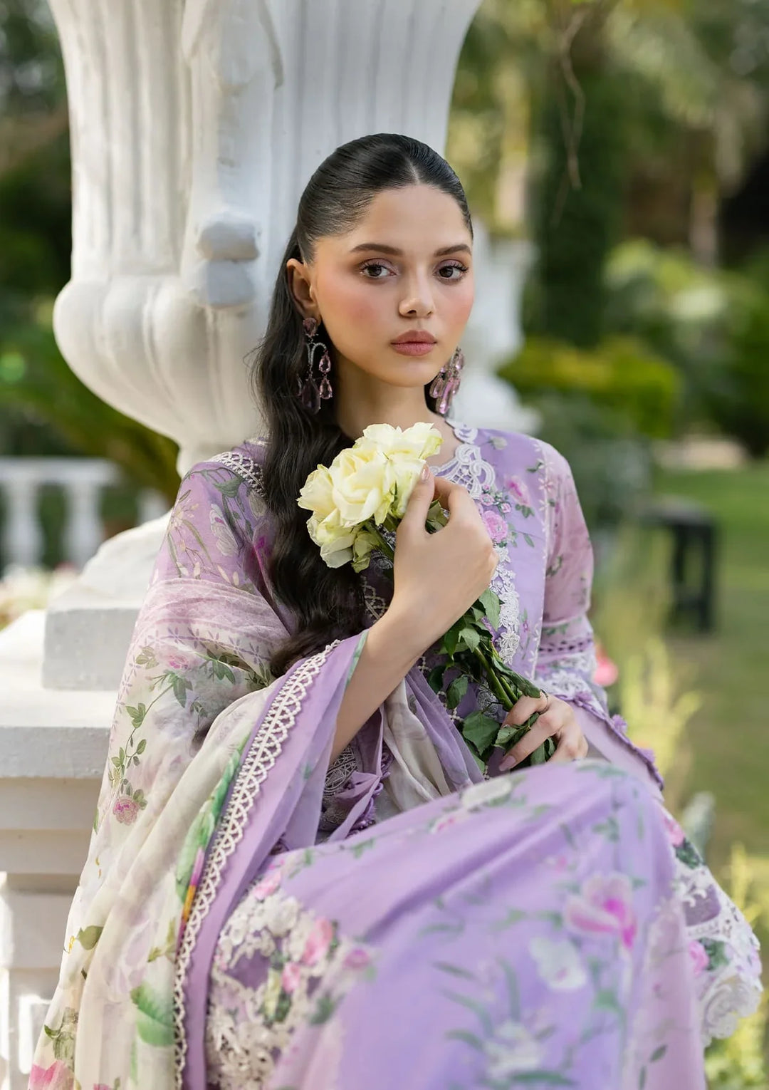 Signature Embroidered Lawn with Chiffon Collection Vol II &