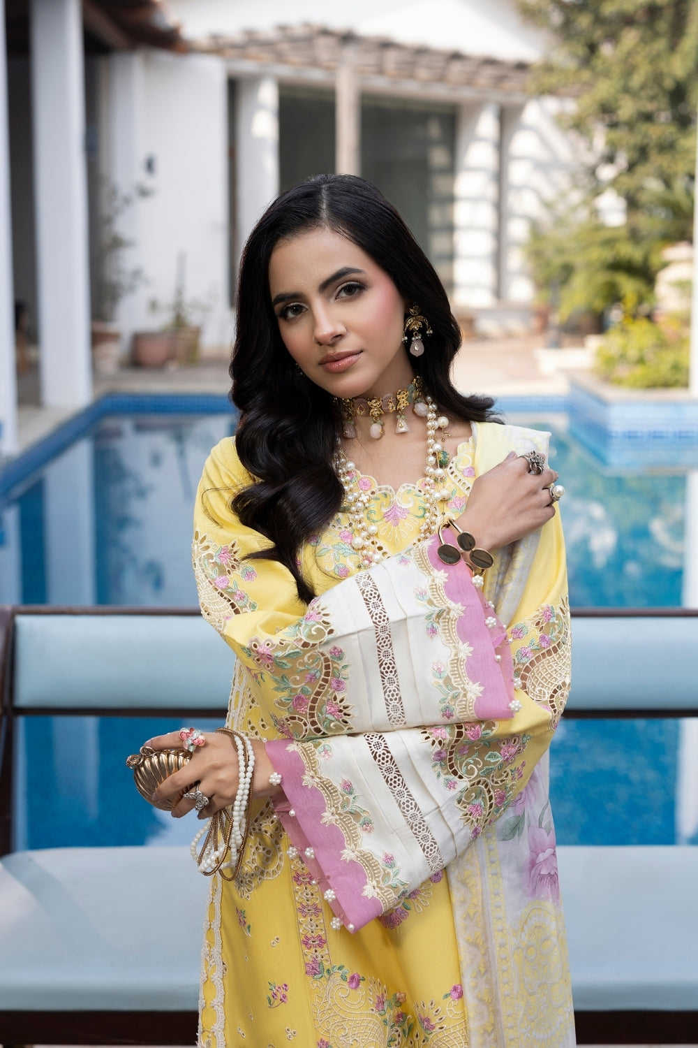 Dil Kash CHIKANKARI  LAWN