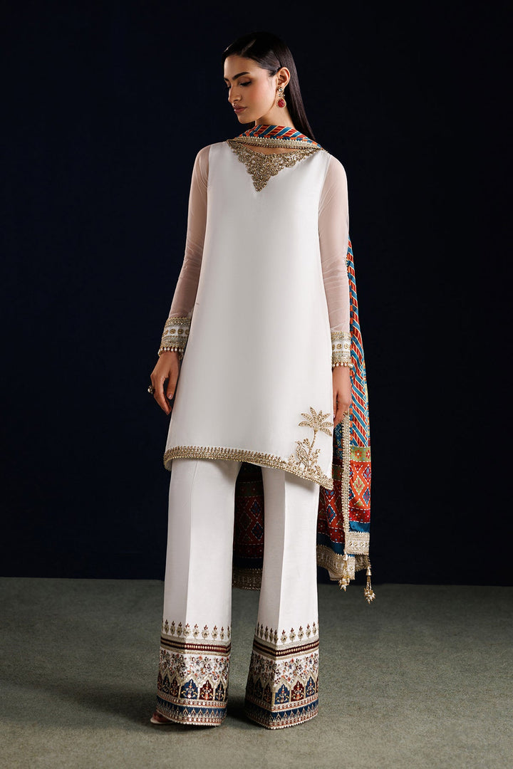 EMBROIDERED CHIFFON