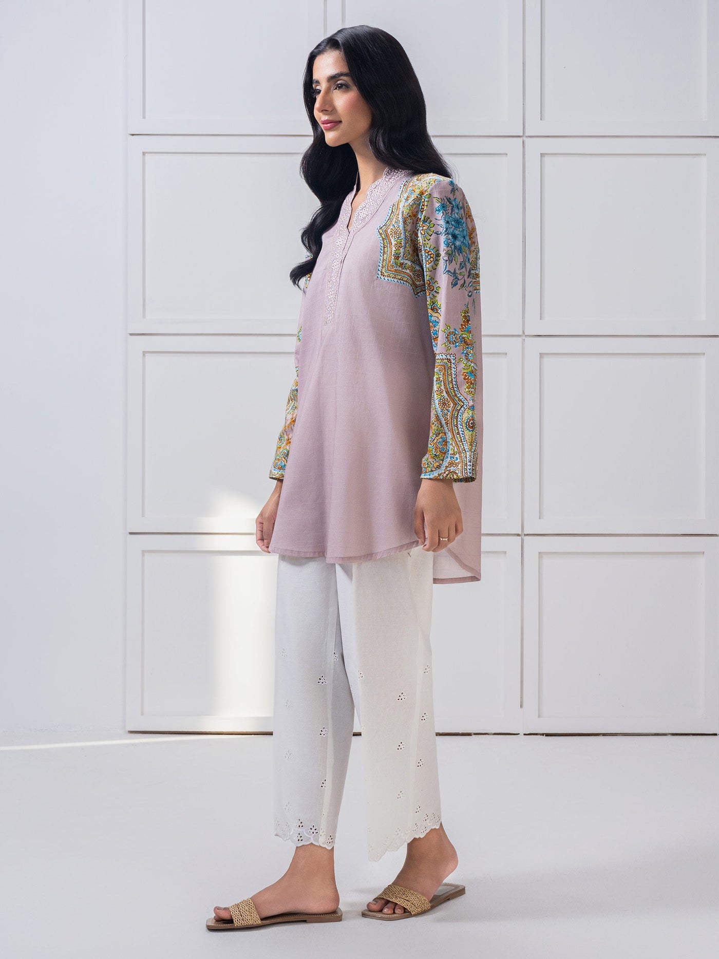 Lawn Kurti-Embroidered (Pret)