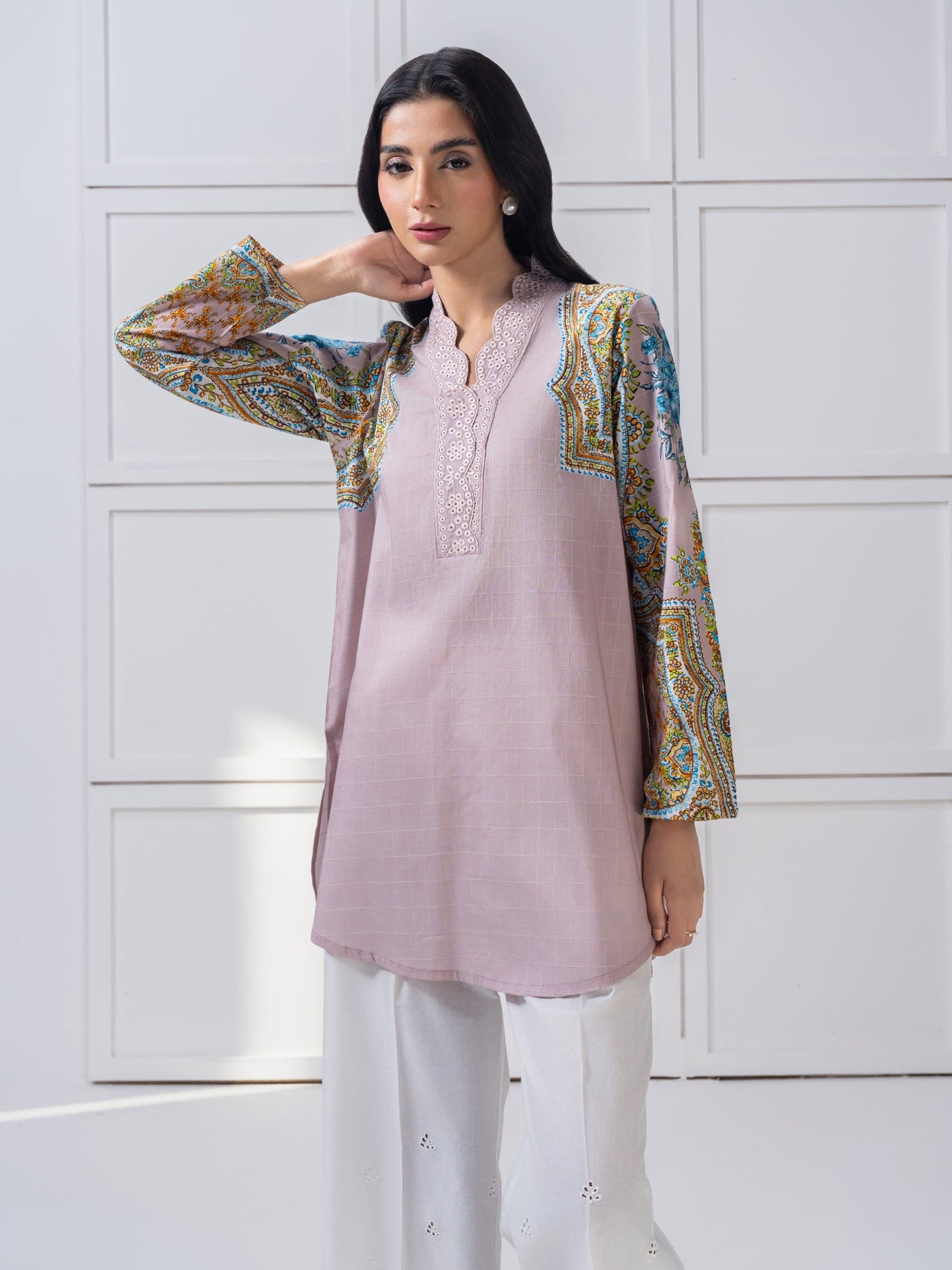 Lawn Kurti-Embroidered (Pret)