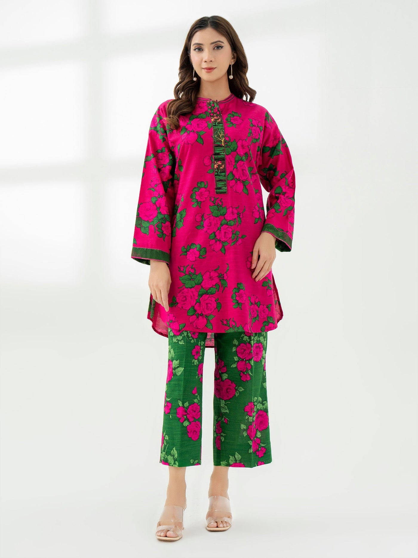 Limelight || 2 Piece Khaddar Suit-Printed (Pret)