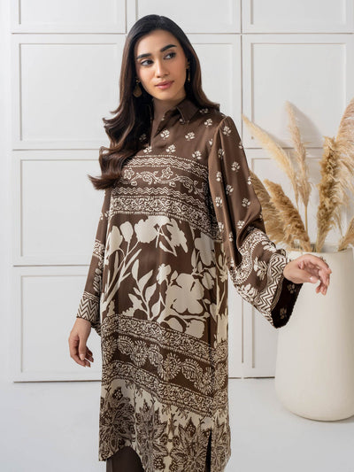 2 Piece Silk Suit Printed (Pret)