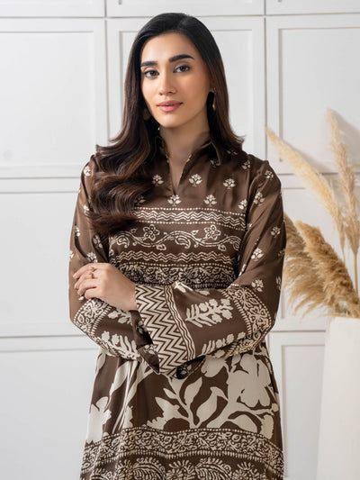 2 Piece Silk Suit Printed (Pret)