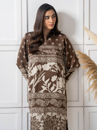 2 Piece Silk Suit Printed (Pret)