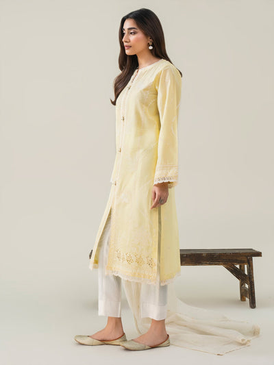 2 Piece Cambric Suit-Embroidered (Pret)