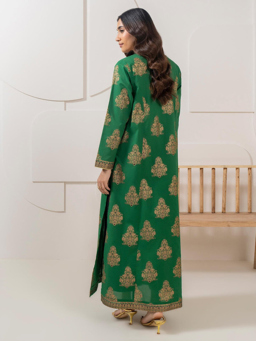 Lawn Shirt-Paste-Print (Pret)