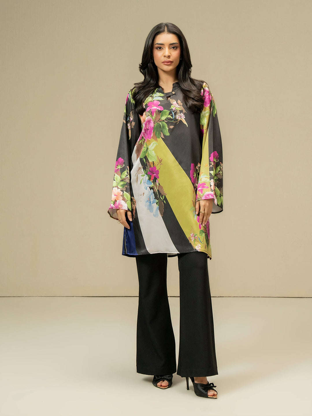 Silk Kurti-Printed (Pret)