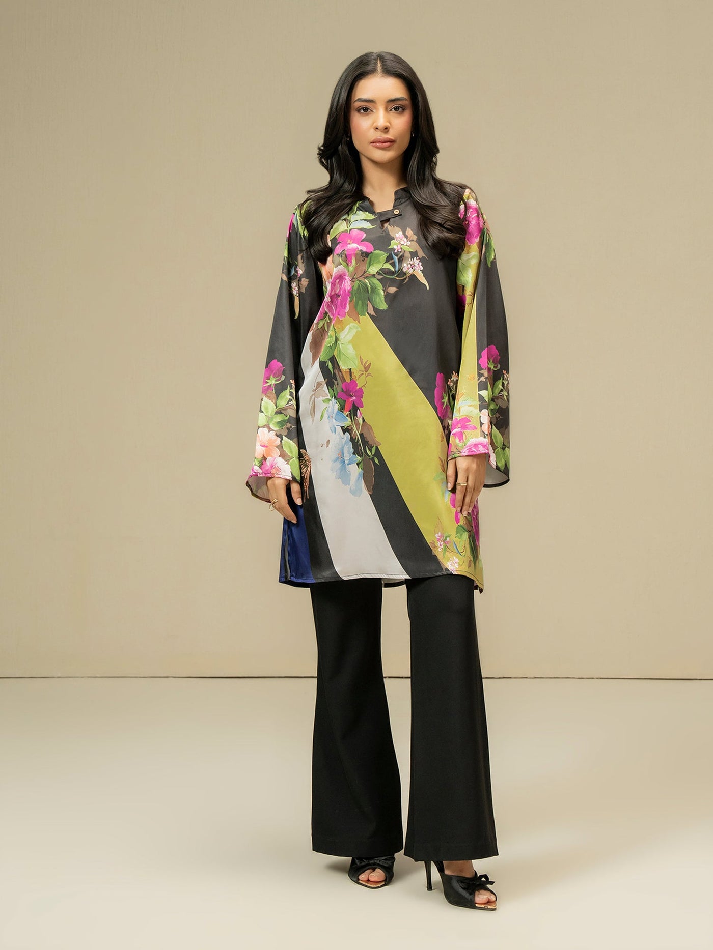 Silk Kurti-Printed (Pret)