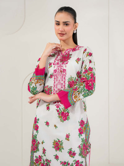 Lawn Shirt-Embroidered (Pret)