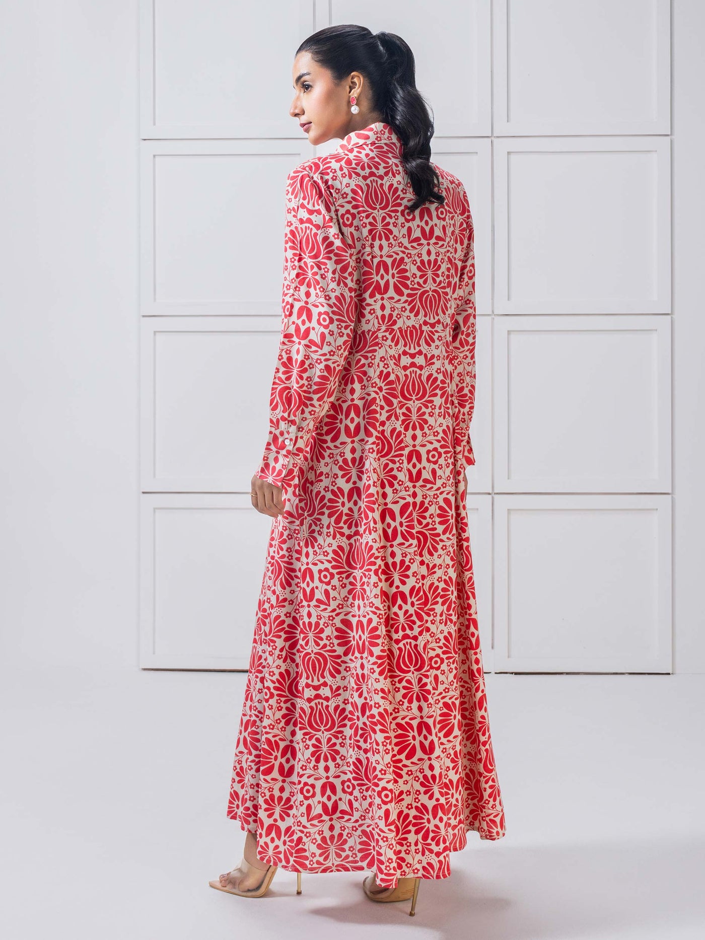 Viscose Dress-Printed (Pret)