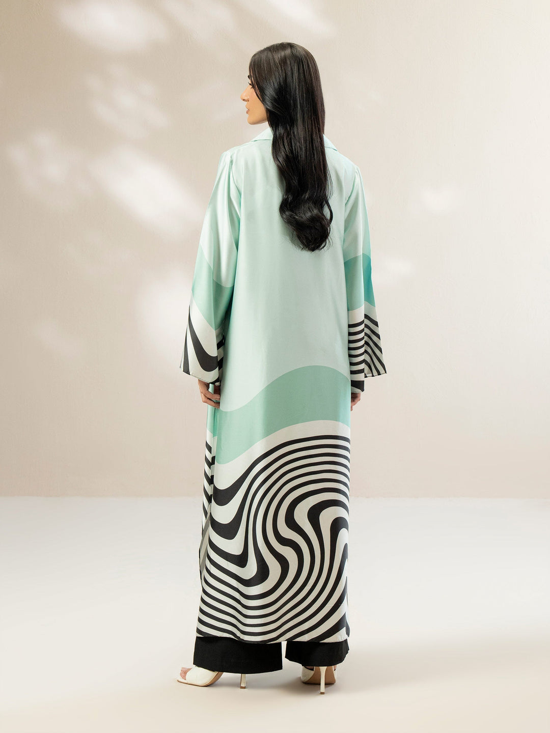 Silk Shirt-Printed (Pret)