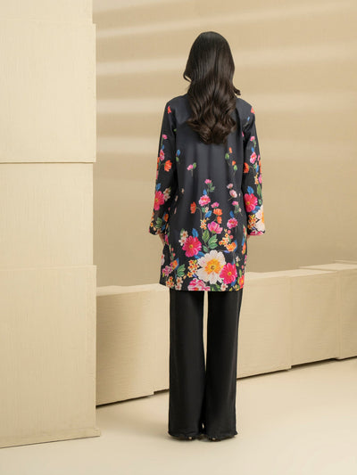 Cambric Kurti-Embroidered (Pret)