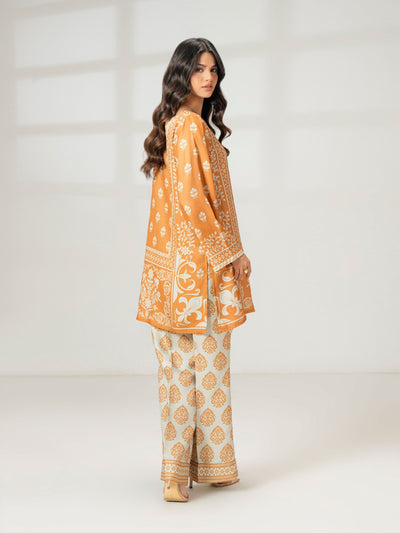 2 Piece Silk Suit-Printed (Pret)