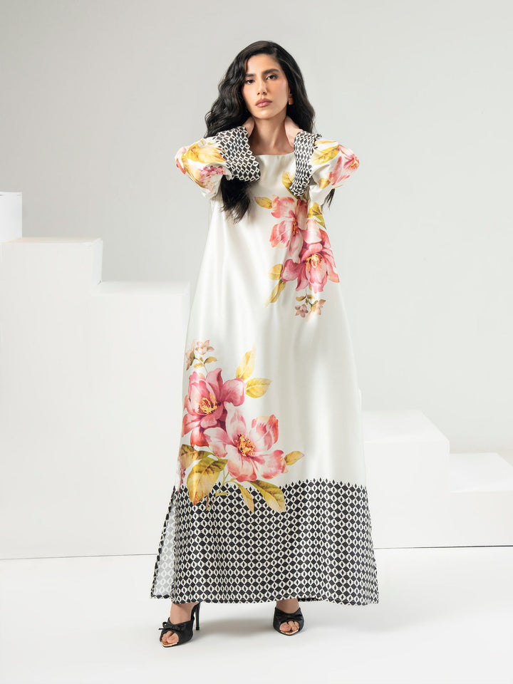 Silk Shirt-Printed (Pret)