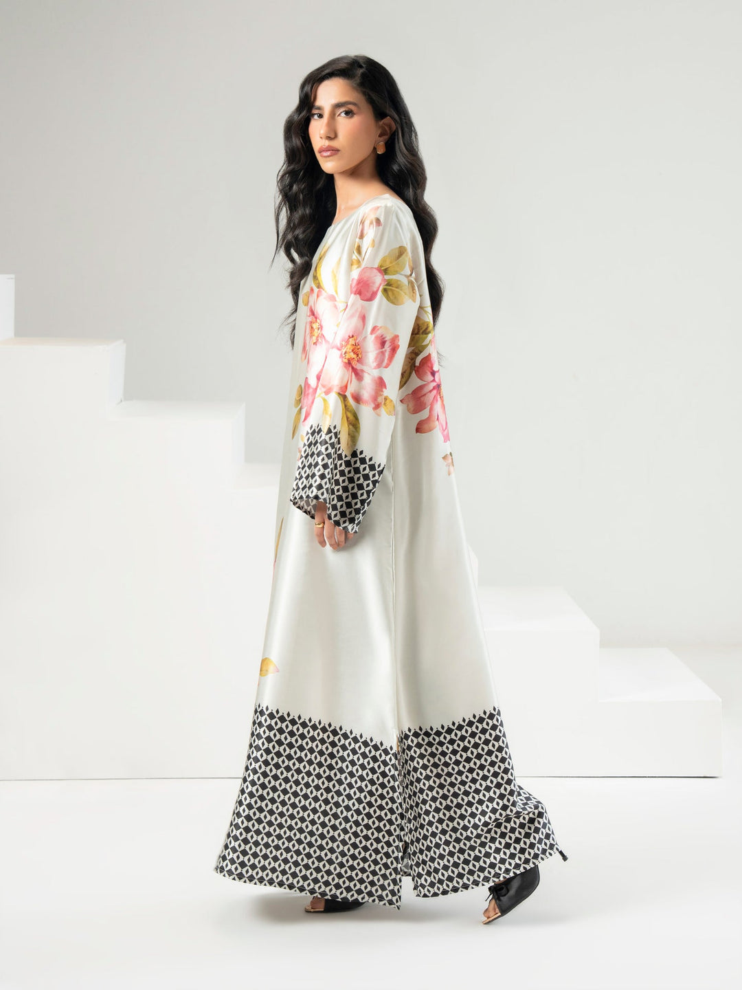 Silk Shirt-Printed (Pret)