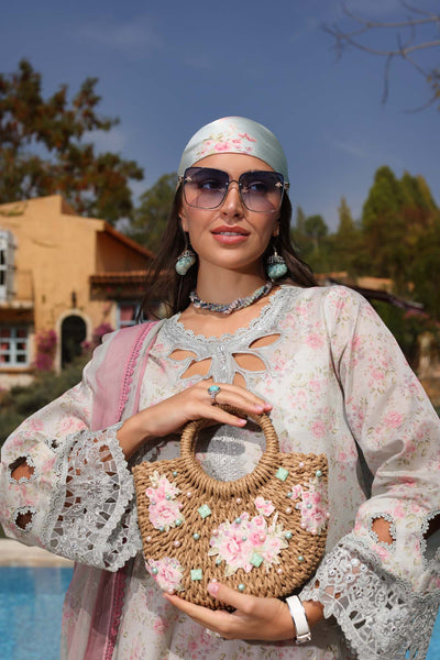 Luxe Chikankaari Lawn