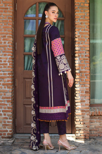 CHARIZMA Unstitched Printed Lawn with Embroidered Chiffon Dupatta PM4-33