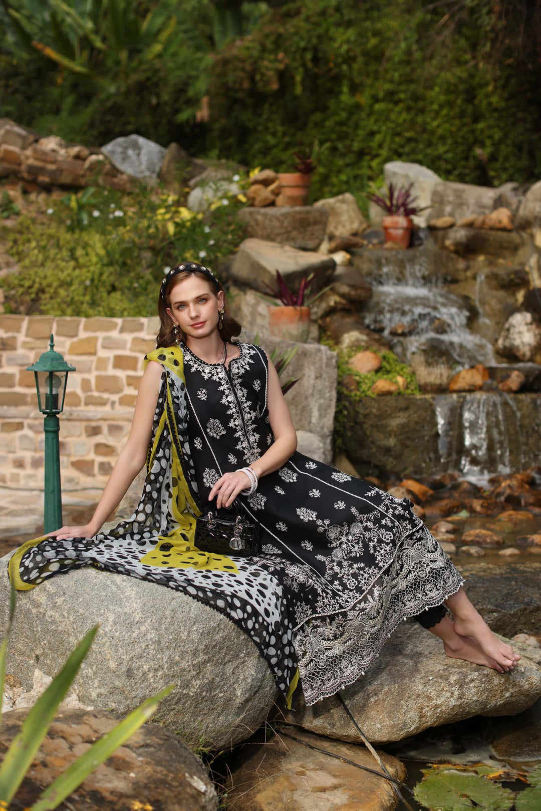 Luxe Chikankaari Lawn