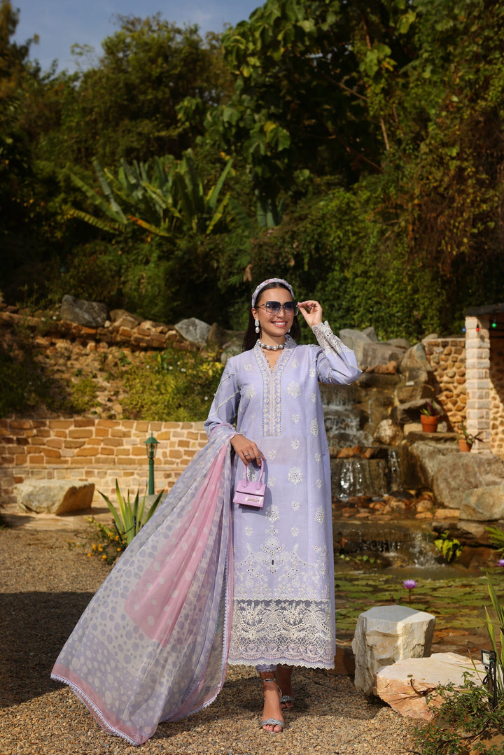 Luxe Chikankaari Lawn