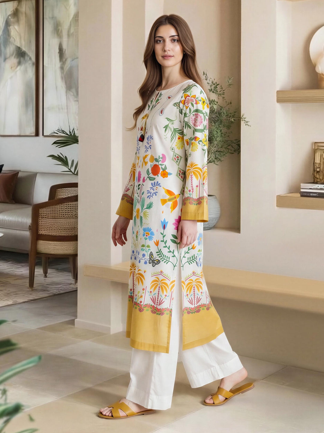 Lawn Slub Shirt (Pret)