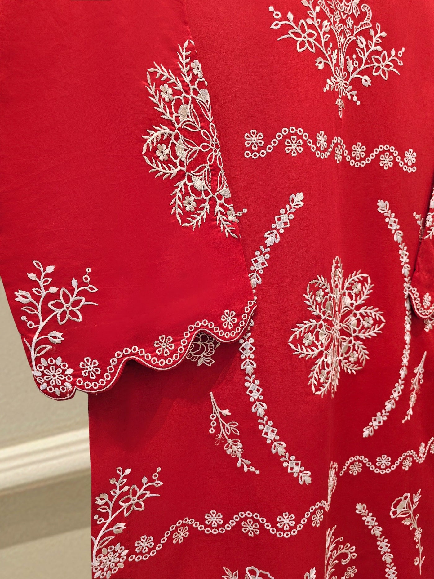 Pure Embroidered Lawn Shirt
