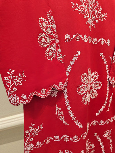 Pure Embroidered Lawn Shirt
